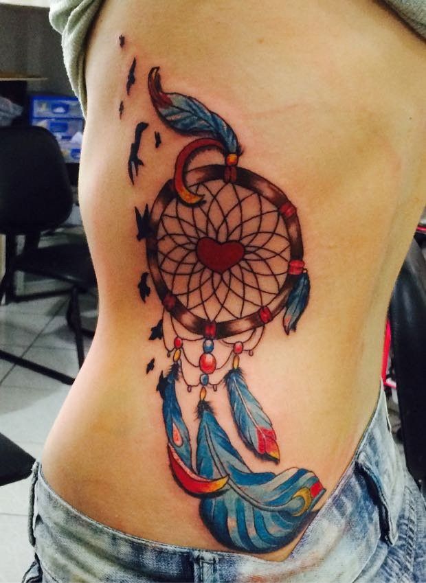 Captured Dreams: 35 Dreamcatcher Tattoo Designs for Women