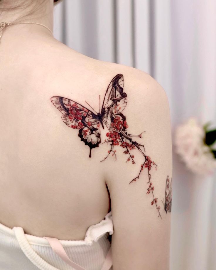 Wings of Rebirth: The Deep Symbolism of Butterfly Tattoos.